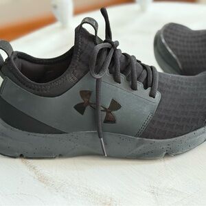 Under Armour Charcoal and Black Athletic Shoes